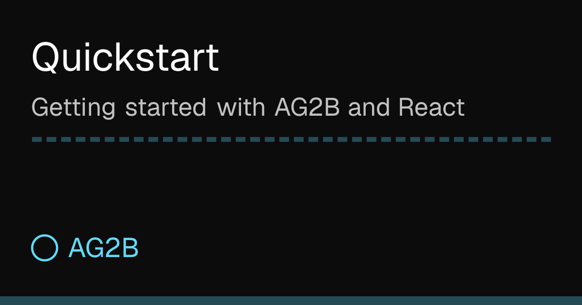 Quickstart